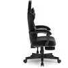 Žaidimų kėdė SENSE7 DEVON „Alcantara“, juoda