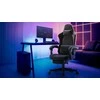 Žaidimų kėdė SENSE7 DEVON „Alcantara“, juoda