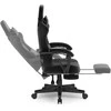 Žaidimų kėdė SENSE7 DEVON „Alcantara“, juoda
