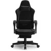 Žaidimų kėdė SENSE7 DEVON „Alcantara“, juoda
