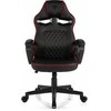 Žaidimų kėdė Sense7 Knight Gaming Chair, Juoda-raudona