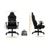 Žaidimų kėdė Sense7 Sentinel Gaming Chair, Juoda-pilka