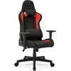 Žaidimų kėdė Sense7 Spellcaster fabric Gaming Chair, Juoda-raudona