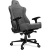 Žaidimų kėdė Yumisu 2052 Fabric Gaming Chair, Pilka