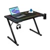Žaidimų stalas Huzaro Hero 1.8 Gaming Desk, Juodos spalvos