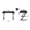 Žaidimų stalas Huzaro Hero 1.8 Gaming Desk, Juodos spalvos