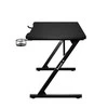 Žaidimų stalas Huzaro Hero 1.8 Gaming Desk, Juodos spalvos