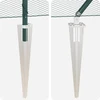 Hexagonal Fence with Post 10 x 1,6 m PVC dengtas plienas Žalia