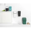 Šiukšlių dėžė BRABANTIA Sort &amp; Go, tamsiai pilkos sp., 25 L