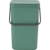 Brabantia „Sorti &amp; Go“ konteineris, 25 l, eglės žalios spalvos