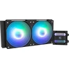 Zalman „Alpha2 se a24 bl 240 mm“ procesoriaus skysčio aušintuvas su vandens aušinimu