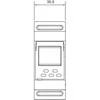 Zamel 1 kanalo laiko intervalas: 230V AC (ZCM- 31)