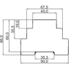 Zamel Laiko siųstuvas 16A 1NO / NC 230V AC PCM- 03
