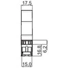 Zamel Laiptinės valdiklis 16A 48mA 1NO 230V AC ASM-01