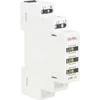 Zamel Maitinimo koeficientas 230V / 400V 3xLED geltona TN LKM-01-30 (EXT10000038)
