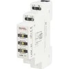 Zamel Maitinimo koeficientas 230V / 400V 3xLED geltona TN LKM-01-30 (EXT10000038)