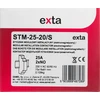 Zamel Modulinis kontaktorius su rankiniu valdymu, montavimas, 25A, 2xNO, 230V AC, tipas: STM-25-20/S EXT10000287