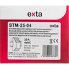 Zamel Modulinis montavimo kontaktorius 25A 4R 230V AC tipas: STM-25-04 EXT10000294