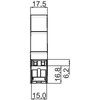 Zamel Montavimo komutatorius I-0-II 230V PIM-03
