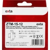 Zamel Perjungiamas maitinimo šaltinis montuojamas ant TH-35 (DIN) bėgio, 15W, 12V DC tipas: ZTM-15/12 EXT10000279