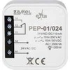 Zamel Prijungiama elektromagnetinė relė 24VAC/DC 10A PEP-01/024 EXT10000257
