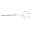 Laidas su elektros kištuku Zamel 2x0.5mm2 190cm permatomas