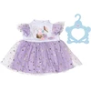 Zapf Violetinė sijonėlio suknelė 43 cm lėlei (Baby born)
