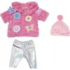 Zapf BABY BORN Rinkinys su rožiniu paltuku, 43 cm