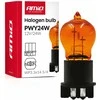 Halogeninė lemputė pwy24w wp3.3x14.5-4 gintaro spalvos 12v 24w amio-04410
