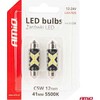 „Canbus Festoon C5W 12SMD LED“ lemputės 2016 m., 41 mm, baltos, 12 V, 24 V, amio-04238