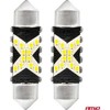 „Canbus Festoon C5W 12SMD LED“ lemputės 2016 m., 41 mm, baltos, 12 V, 24 V, amio-04238