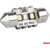 LED lemputės, Canbus, festoon, C5W, 2SMD, 3838, 31 mm, baltos, 12 V, 24 V, amio-04247