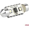 LED lemputės, Canbus, festoon, C5W, 2SMD, 3838, 41 mm, baltos, 12 V, 24 V, amio-04250
