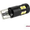 LED lemputės Canbus T10 W5W 13SMD 3030 baltos 12V 24V amio-04259