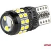 LED lemputės canbus t10 w5w 27smd 2016 baltas 12v 24v amio-04258