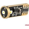 LED lemputės Canbus T10 W5W 3SMD 3838 baltos 12V 24V amio-04246