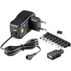 TECHLY 301856 Techly Universalus maitinimo adapteris 3-12V 0,6A 7,2W su 7 išimamais kištukais