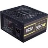 AZZA PSU 550W ATX 80+ bronzos sertifikatas, tylus 120 mm ventiliatorius, 1 x 20+4 kontaktų, 1 x 4+4 kontaktų 12V, 1 x 4 kontaktų diskelis, 2 x 4 kontaktų Molex, 5 x Sata, 2 x 6+2 kontaktų PCI-5, WPS