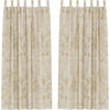 Aksominio tipo užuolaidos 2 vnt. Kreminė 260 x 140 cm Aksomas