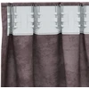 Aksominio tipo užuolaidos 2 vnt. Ruda 260 x 140 cm Aksomas