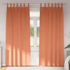 Užuolaidos su žiedais, blokuojančios šviesą 2 pcs Terakotos