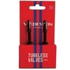 Vredestein Bekamerės vožtuvai VREDESTEIN TUBELESS VALVES 70mm, Juodi (NEW)