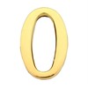 Haushalt Durų numeris "0", aukso spalvos, 45 mm