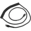 Zebra USB susuktas spiralinis kabelis