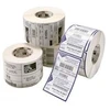 "Zebra Label, Paper, 102x152mm; Thermal Transfer, Z-Perform 1000T, Uncoated, Permanent Adhesive, 76mm Core, Perforation"