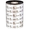 Zebra Wax/Resin Ribbon, 110mmx300m, 3200, High Performance, 25mm core, with notches for GT800 spausdintuvas, 12/box