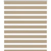 Zebro žaliuzė, smėlio rudos spalvos, 135x100 cm, audinys, plotis 130,9 cm, poliesteris