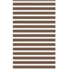 Zebrinės žaliuzės, rudos, 140x200 cm, audinys, plotis 135,9 cm, poliesteris