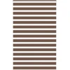 Zebrinės žaliuzės, rudos, 145x200 cm, audinys, plotis 140,9 cm, poliesteris