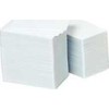 Zebra CARD,FOOD SAFE PVC,30 MIL,Baltas/Baltas,GLOSSY (500 BOX)